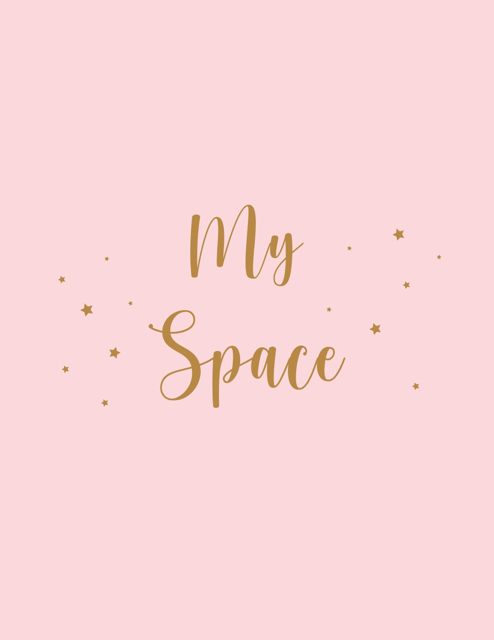 My Space Undated Planner